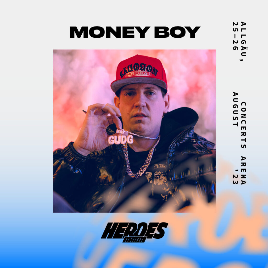 Money Boy beim Heroes Festival Allgäu MONEY BOY